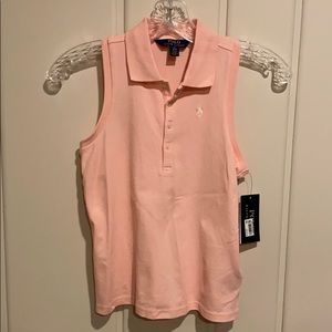 Sleeveless POLO shirt